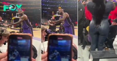 LeBron James’ Encounter With Lakers Fan Goes Viral