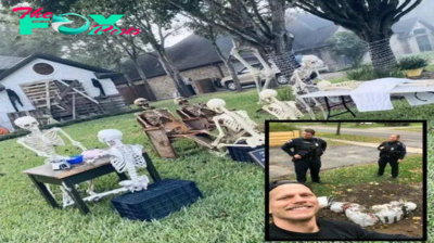 A Neighbor’s Amusing Reaction to Criticism of Their Halloween Decorations Has Gone Viral!