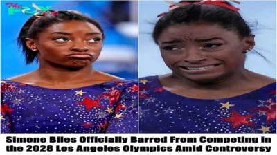 Simone Biles Officially Excluded from Competing in the 2028 Los Angeles Olympics Amid Ongoing Controversy .Linh