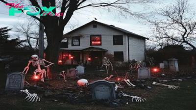 Halloween Decorations Spark a Heartwarming Act of Neighborly Kindness