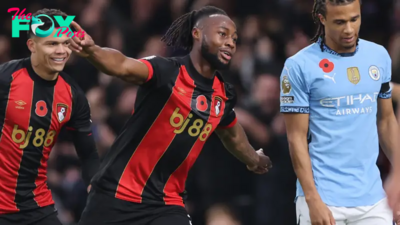 Manchester City lose against Bournemouth as early-game struggles finally catch up with Pep Guardiola's team