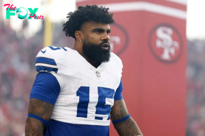 Why isn't Ezekiel Elliott playing for the Cowboys vs Falcons? What did he do?