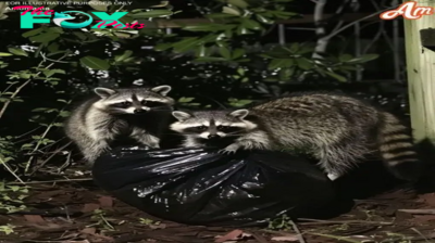 My husband was determined to poison the raccoons that kept invading our backyard, but what they pulled from our trash left me completely shocked