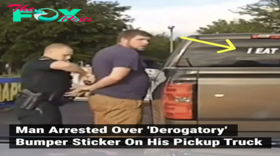 Florida man arrested for vulgar sticker on truck