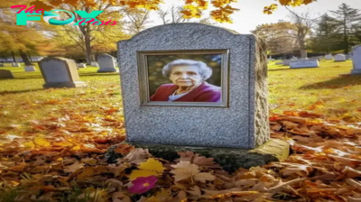 Before she passed away, Grandma asked me to clean the photo on her headstone a year after her death — when I finally did, I was amazed by what I discovered