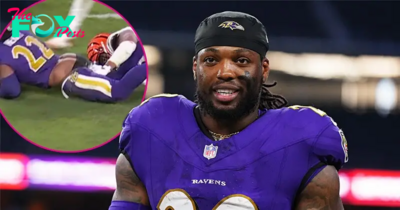 Baltimore Ravens’ Derrick Henry Gets Pantsed, Full Ass on Display During ‘Thursday Night Football’