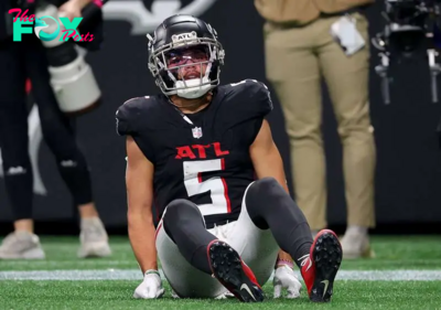 Drake London’s injury raises concerns for the Falcons’ WR’s chances of playing against the Saints on Sunday