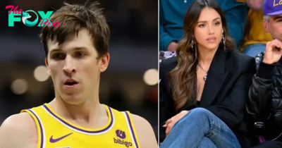 Austin Reaves’ Reaction To Seeing Jessica Alba At Lakers Game Goes Viral