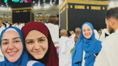 Actress Shazeal Shoukat performs Umrah | The Express Tribune