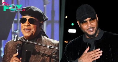 Stevie Wonder Told NBA Star Carmelo Anthony He Loved ‘Watching’ Him Play