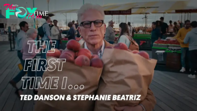 Man on the Inside Co-Stars Ted Danson and Stephanie Beatriz on Their Memorable ‘Firsts’