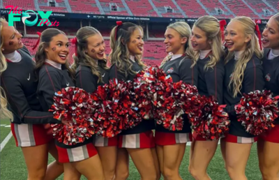 Ohio State Cheerleader’s Photos Go Viral After Indiana Game