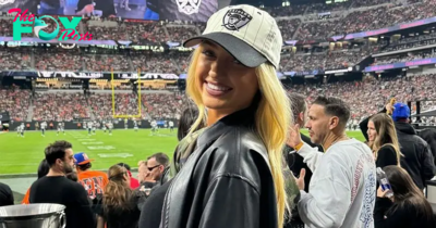 Viral Ring Girl Sydney Thomas Attends 1st NFL Game in Revealing Black Outfit