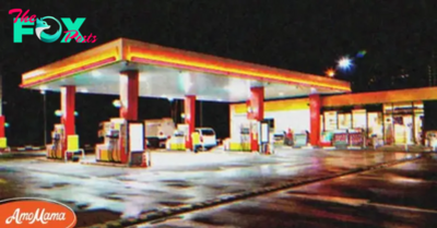 Dirty Elderly Lady Runs into a Gas Station on Rainy Night, Screaming for Help — Story of the Day