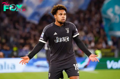 Why isn't Weston McKennie playing for Juventus against Aston Villa in the Champions League?