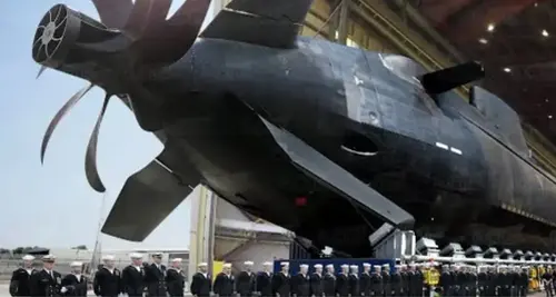 Interior of the $4 billion US gigantic submarine