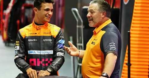 Brown reveals race Norris 'wants to do' with McLaren