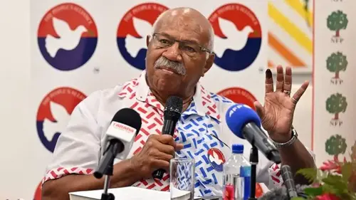 Rabuka promises change after winning close Fiji election