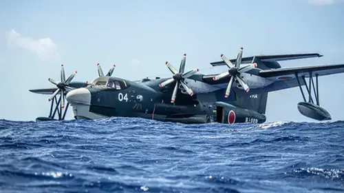 GREAT, WOW! The world’s most costly seaplane, the ShinMaywa US-2, is