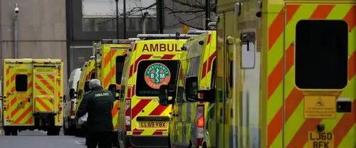 UK ambulance workers walk out, joining wave of strike action