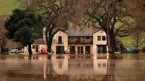 Aerial photos show California's devastating flooding