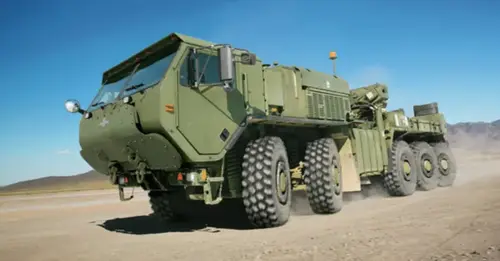 The most potent destroyer of anything in the world Oshkosh MKR15 LVSR