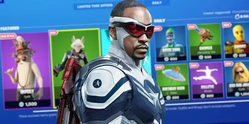 Fortnite Update Adds References To New Captain America Set, Possibly Sam Wilson