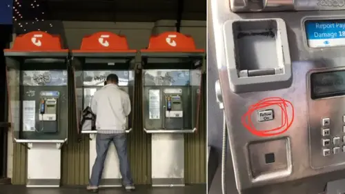 Man discovers little-known reason behind the Telstra payphone ‘Follow On’ button