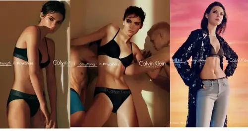 Kendall Jenner Returns for Calvin Klein’s Steamy Underwear Ads