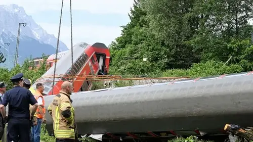 Investigators say damaged ties caused German derailment that killed 5