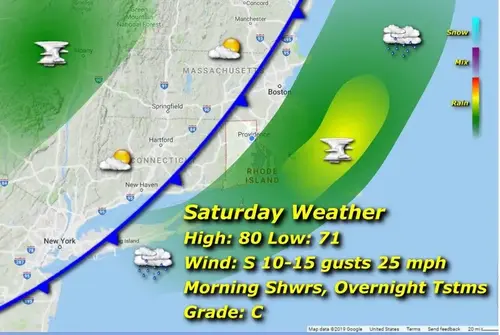 Rhode Island Weekend Weather, July 15/16, 2023 – John Donnelly