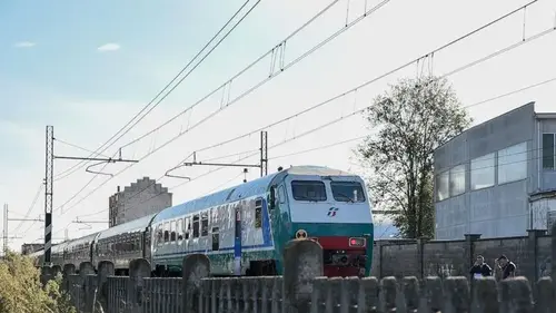 A train slams into a group of workers on the tracks at an Italian station, killing 5 of them