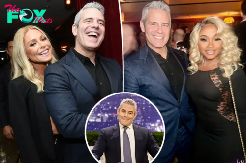 Andy Cohen all smiles at pre-Oscars party amid shocking Bravo lawsuit