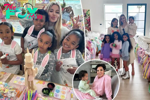 Inside Kris Jenner’s egg-stravagant Easter celebration for Kardashian family