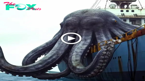 “Fisherman Encounters Enormous 50-Ton Octopus Upon Opening Sea Door: A jаw-Dropping Discovery!”