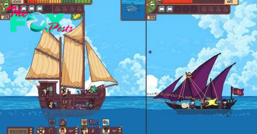 Seablip is a pixel artwork pirate ’em up out now in Early Entry