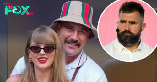 Travis Kelce Says He and Taylor Swift Were ‘Dying’ at Jason’s ‘Monday Night Football’ Wardrobe Mishap