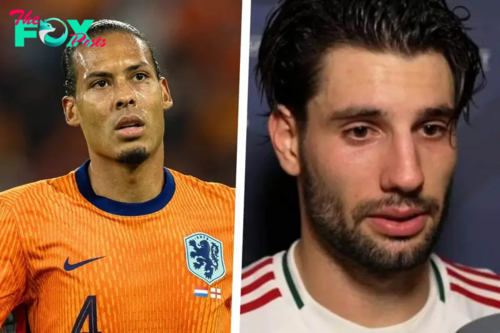 Virgil van Dijk shows “respect” to Dominik Szoboszlai’s Hungary after medical emergency