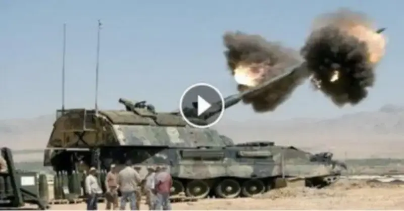 This incredible giant self-propelled howitzer is the best ever built