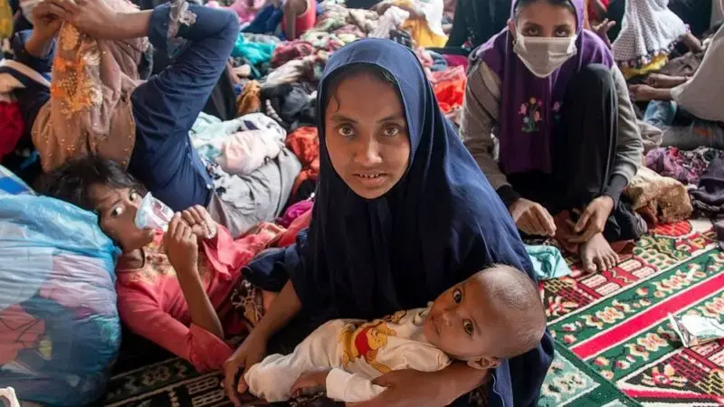 Second boat of over 100 Rohingya lands on Indonesian beach