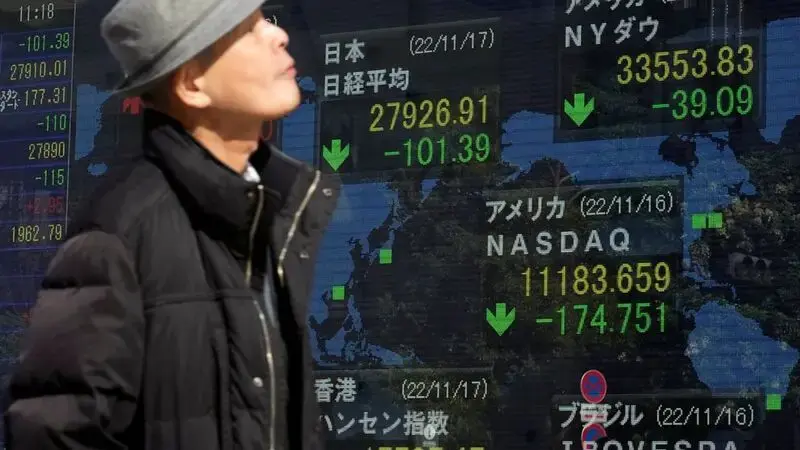 Global benchmarks mostly decline amid China worries