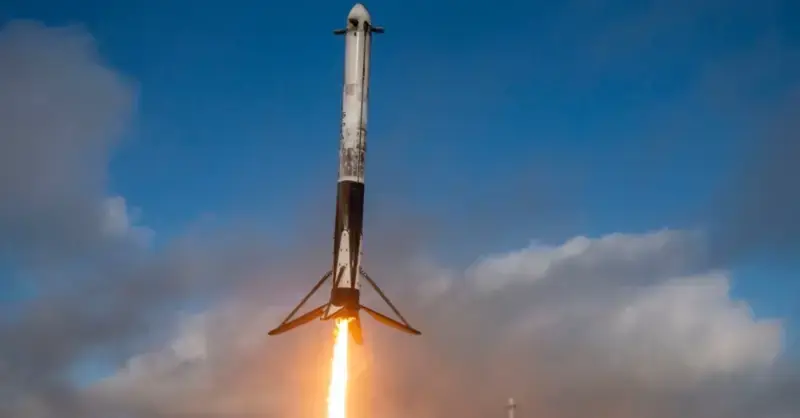 First Falcon Heavy launch from SpaceX in three years.