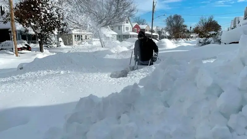 Western New York hit with historic snowstorm