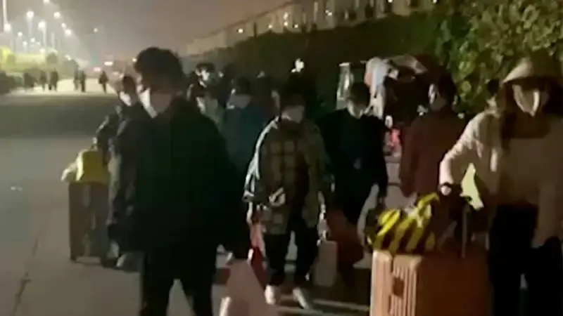 Protesting workers beaten at Chinese iPhone factory