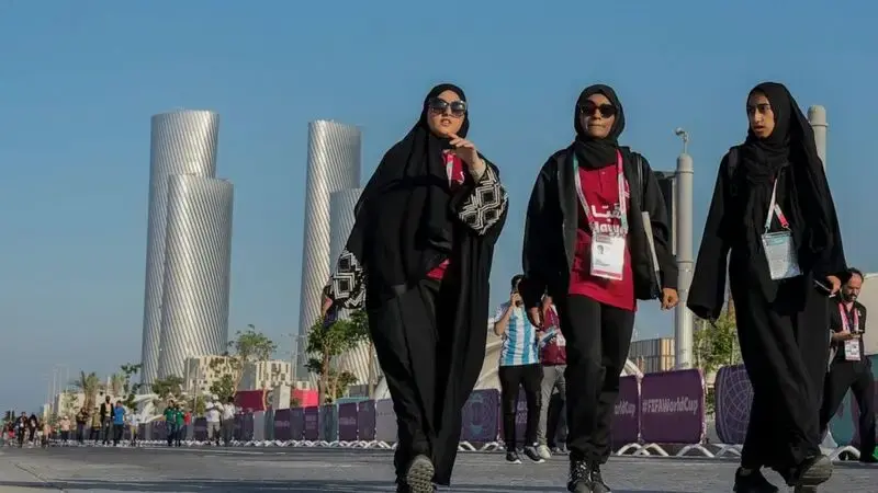 Empty streets, cranes: the city built for Qatar's World Cup