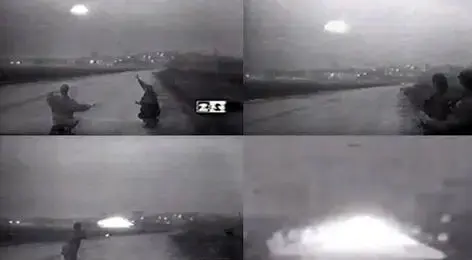 The day Russian TV broadcast live the landing of a UFO