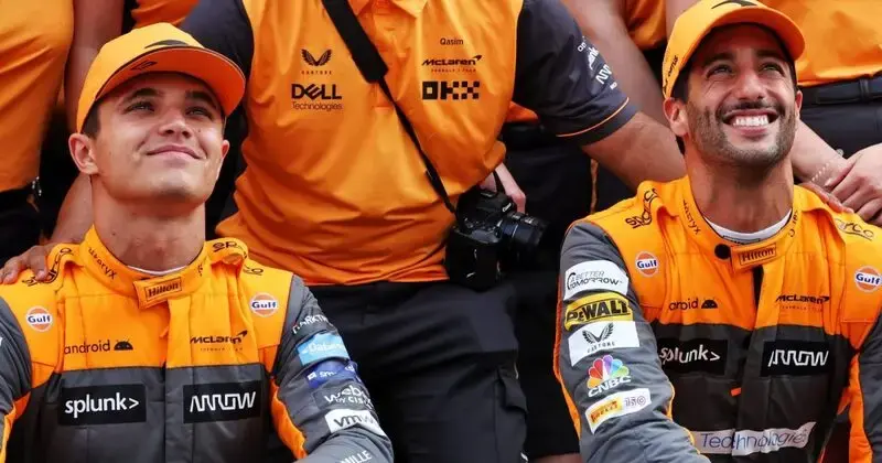 Norris explains what he'll miss about Ricciardo at McLaren