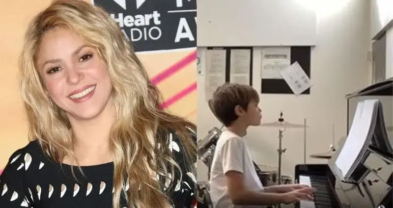 SHAKIRA SHARES VIDEO OF HER SON MILAN SHOWING OFF HIS PIANO SKILLS