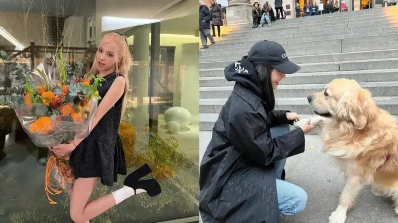 Blackpink Rose Wows In Black Mini Dress; While Lisa Charms With Her Comfy Home Vibe