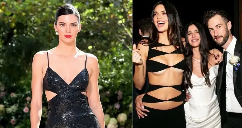 Kendall Jenner Nonchalantly Wore The Riskiest Cutout Wedding Guest Dress
